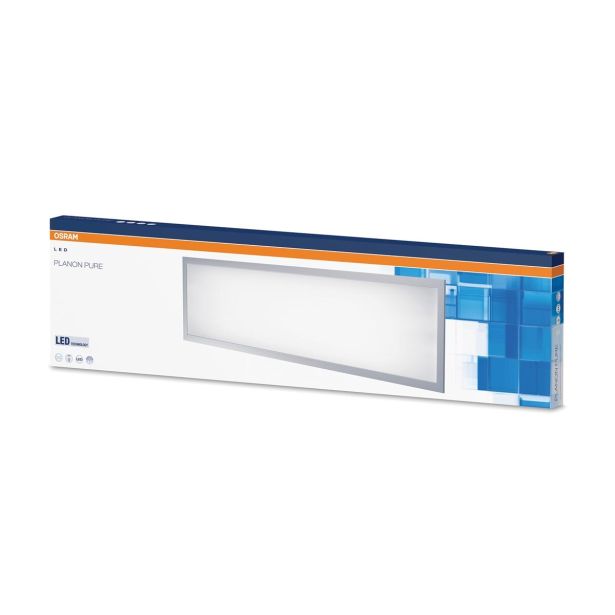 VGRADNA STROPNA SVETILKA OSRAM LED PANEL PLANON PURE 36W 30X120X1