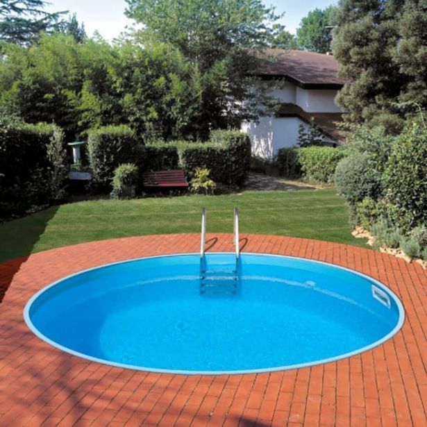 VGRADNI BAZEN SET BAHRAIN 350X150 CM, FOLIJA 0,75 MM