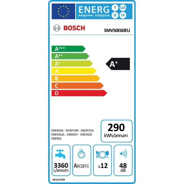 VGRADNI POMIVALNI STROJ BOSCH SMV 50E60EU