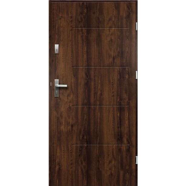 VHODNA KOVINSKA VRATA ENTERAG OMEGA 894X2020 MM D UNI 5004 OREH + KLJUKA