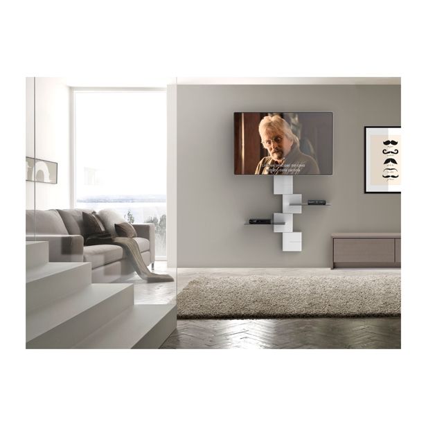 VIDEO PRIBOR MELICONI GHOST CUBE SHELF WHITE