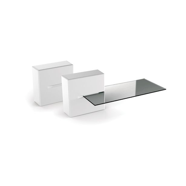 VIDEO PRIBOR MELICONI GHOST CUBE SHELF WHITE
