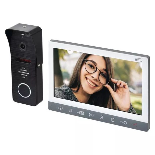 VIDEODOMOFON EMOS EM-10AHD SET DIAGITALNI ZASLON 17.8CM