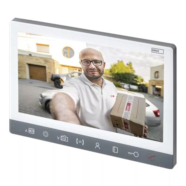 VIDEODOMOFON EMOS EM-10AHAD ZASLON, DIAGITALNI ZASLON 17.8CM