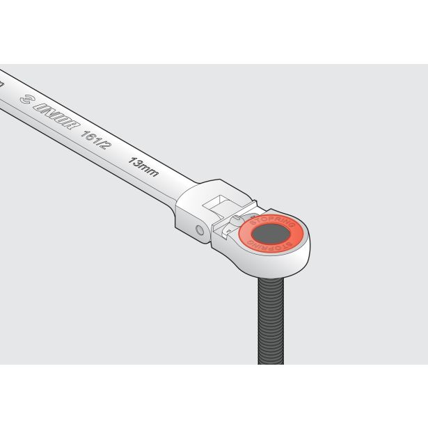 VILIČASTO OBROČNI KLJUČ Z RAGLJO Z ZGLOBOM UNIOR 6 MM ART. 161/2 (622837)