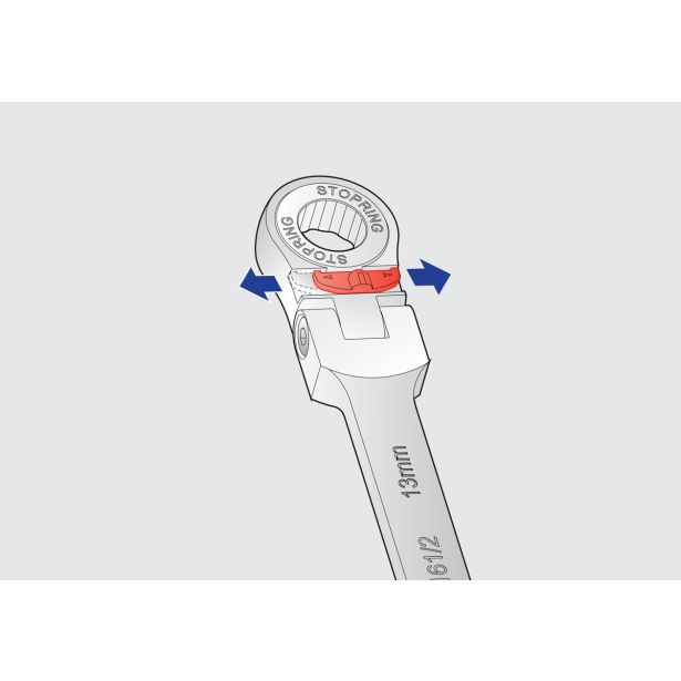 VILIČASTO OBROČNI KLJUČ Z RAGLJO Z ZGLOBOM UNIOR 6 MM ART. 161/2 (622837)