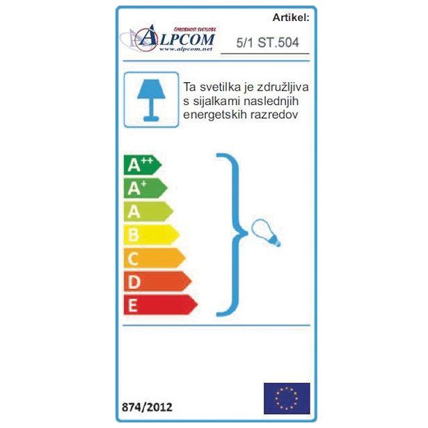 VISEČA SVETILKA-LESTENEC ALPCOM 5/1 ST.504 TWEETY