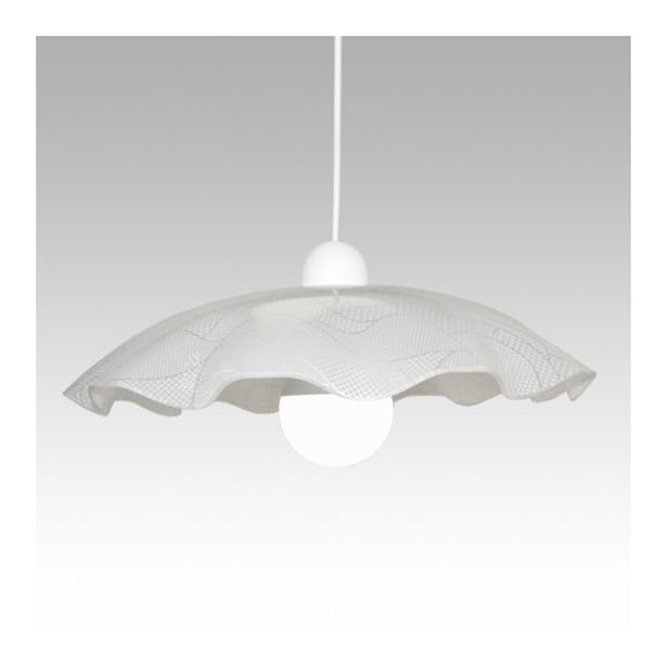 VISEČA SVETILKA-LESTENEC ALPCOM 5/1 ST.504 VALOVI BELA