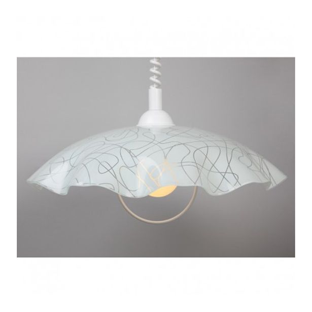 VISEČA SVETILKA-LESTENEC ALPCOM 6/1 ST.508 DAYTONE BELA LUCIDO