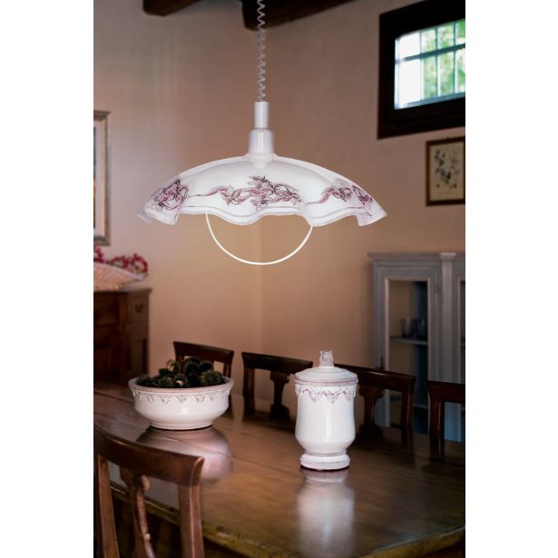 VISEČA SVETILKA-LESTENEC EGLO 3041 VETRO E27-GLOBE