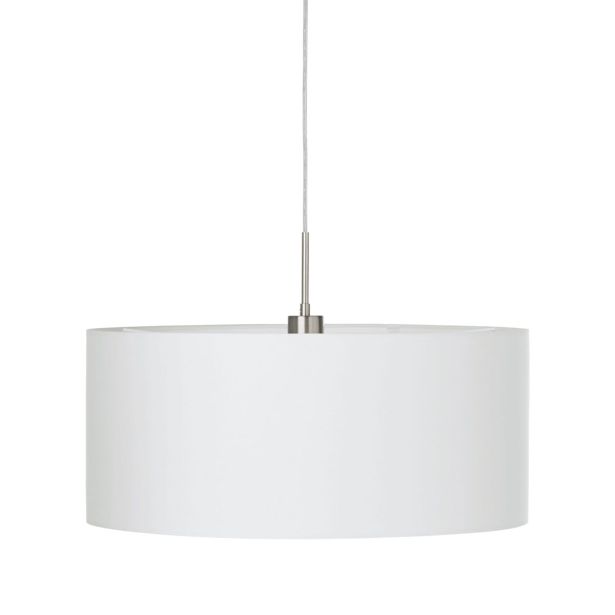 VISEČA SVETILKA-LESTENEC EGLO 31575 PASTERI '530 BELA TEKSTIL