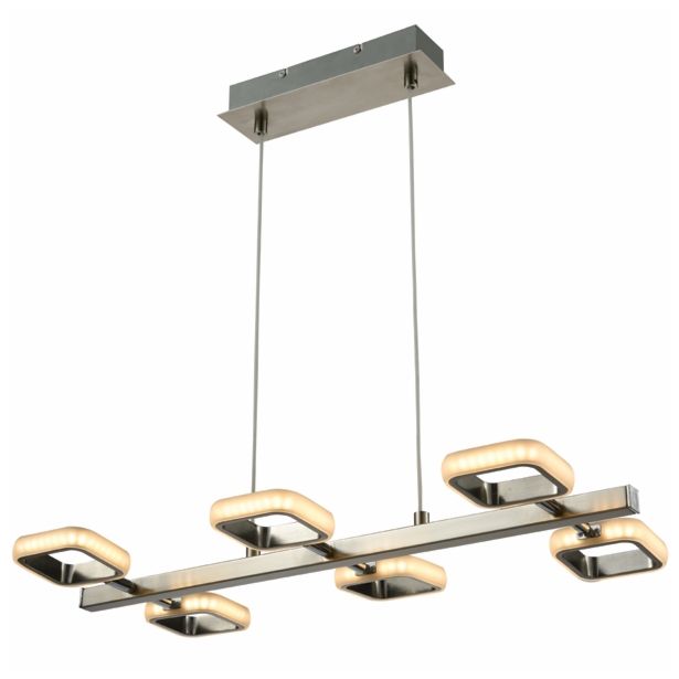 VISEČA SVETILKA-LESTENEC ESTO NERO 6X5W SMD LED