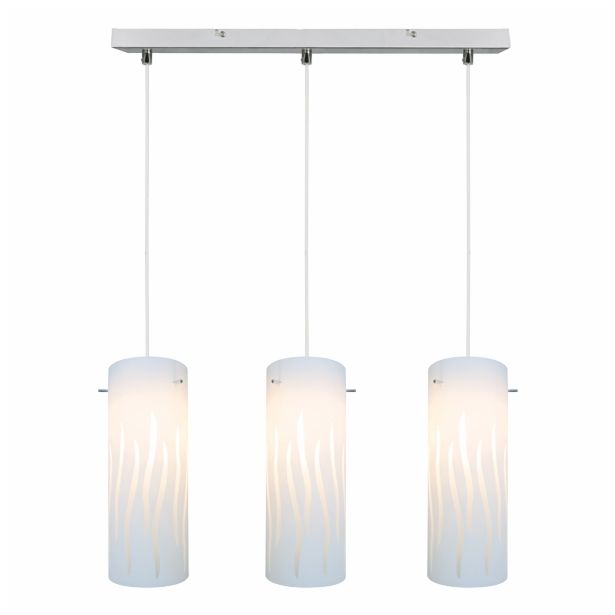 VISEČA SVETILKA-LESTENEC FEROTEHNA P13224J-3B 3X60W MAX.E27 1788 BELA