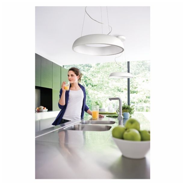 VISEČA SVETILKA-LESTENEC PHILIPS AMAZE 1X60W 2GX13 40233/31/16 BELA