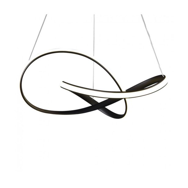 VISEČA SVETILKA MILAGRO CAPPIO ČRNA 36W LED ML6771