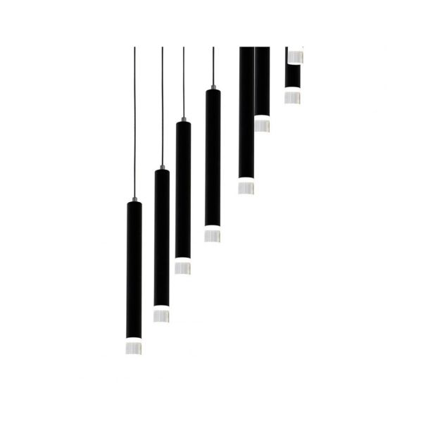 VISEČA SVETILKA MILAGRO CARBON 12W LED ML6161