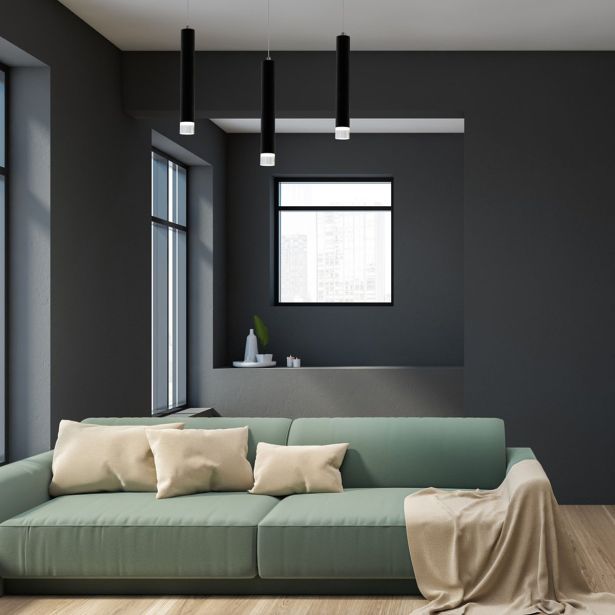 VISEČA SVETILKA MILAGRO CARBON 3X5W LED ML183