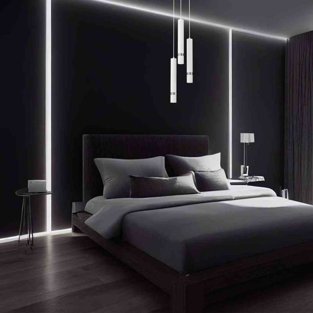 VISEČA SVETILKA MILAGRO JOKER BELA/KROM 3XGU10 MLP8915