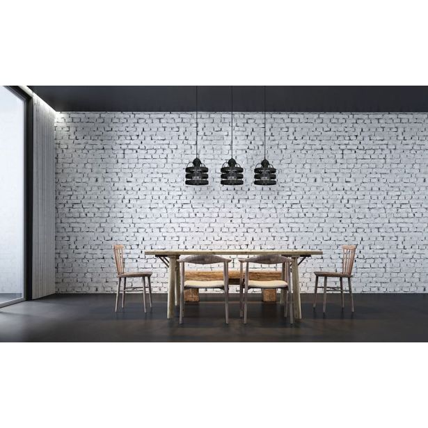 VISEČA SVETILKA MILAGRO LARS BLACK 3XE27 MLP799