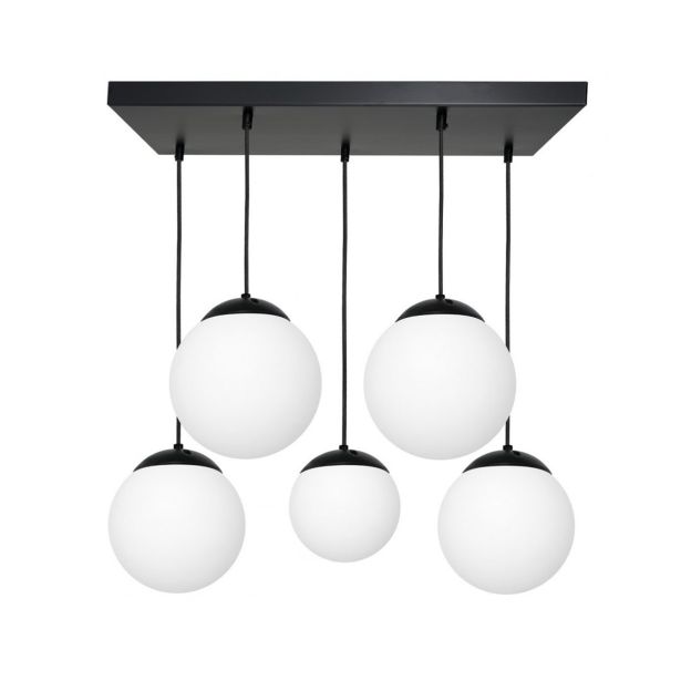 VISEČA SVETILKA MILAGRO LIMA BLACK 5XE14 MLP6525