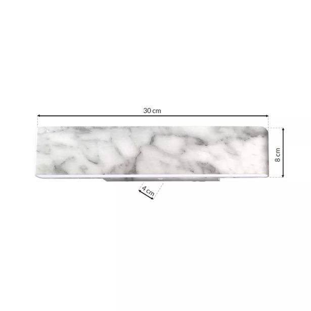 VISEČA SVETILKA MILAGRO PIERCE BELA 18W LED ML6474