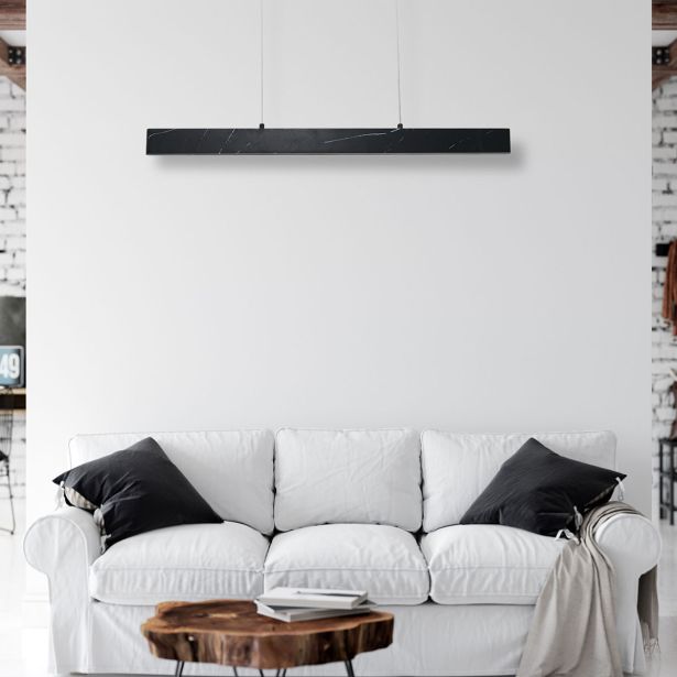 VISEČA SVETILKA MILAGRO PIERCE ČRNA 18W LED ML6473