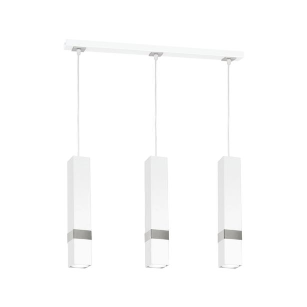 VISEČA SVETILKA MILAGRO VIDAR BELA/KROM 3XGU10 MLP6284