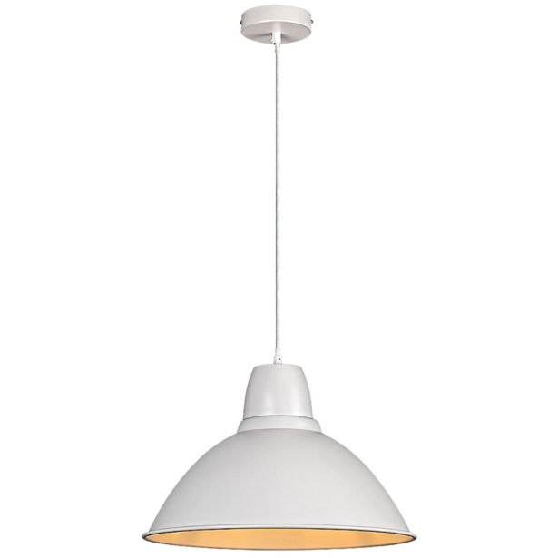 VISEČA SVETILKA RABALUX WILBOUR E27 60W D36 BELA