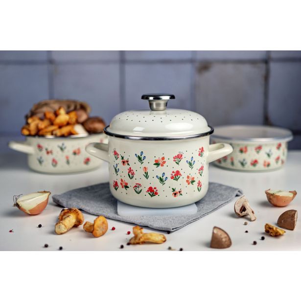 VISOKA KOZICA 16 CM/2,0 L, CVETLIČNE RADOSTI