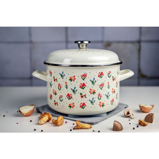 VISOKA KOZICA 20 CM/4,0 L, CVETLIČNE RADOSTI