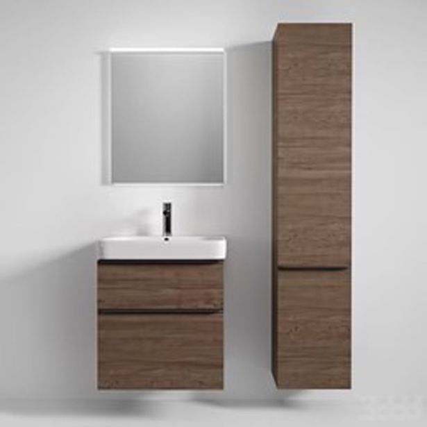 VISOKA OMARICA GEBERIT SELNOVA SQUARE 118X36X30 OREH - HICKORY