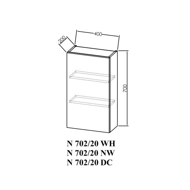 KOPALNIŠKA OMARICA KOLPA SAN N 702/20 DC NAOMI