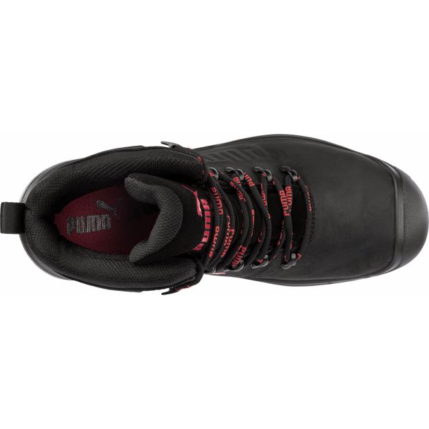 VISOKI DELOVNI ČEVLJI PUMA IRON HD BLK MID S3S ČRNI ŠT. 43