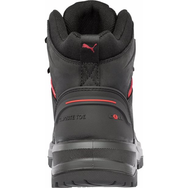 VISOKI DELOVNI ČEVLJI PUMA IRON HD BLK MID S3S ČRNI ŠT. 46