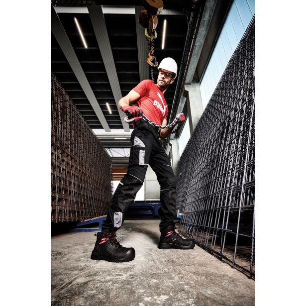 VISOKI DELOVNI ČEVLJI PUMA IRON HD BLK MID S3S ČRNI ŠT. 46