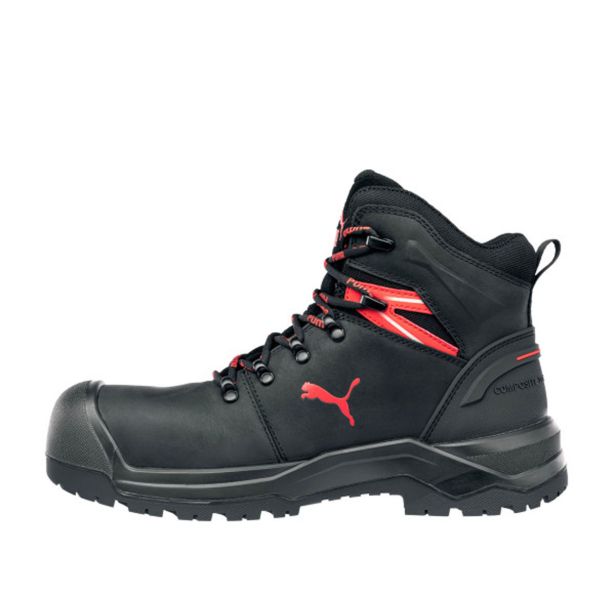 VISOKI DELOVNI ČEVLJI PUMA IRON HD BLK MID S3S ČRNI ŠT. 47