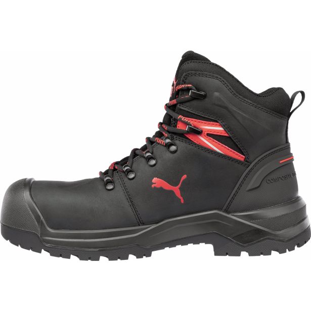 VISOKI DELOVNI ČEVLJI PUMA IRON HD BLK MID S3S ČRNI ŠT. 48