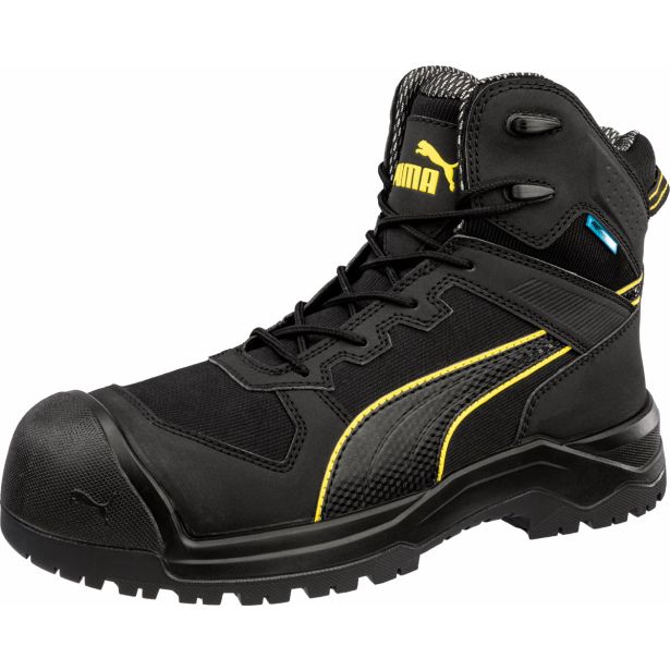 VISOKI DELOVNI ČEVLJI PUMA ROCK HD CTX MID S7S ČRNI ŠT. 41