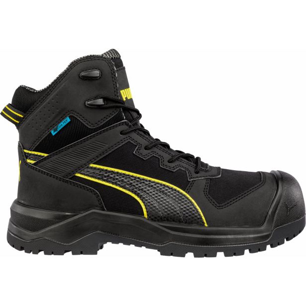 VISOKI DELOVNI ČEVLJI PUMA ROCK HD CTX MID S7S ČRNI ŠT. 47