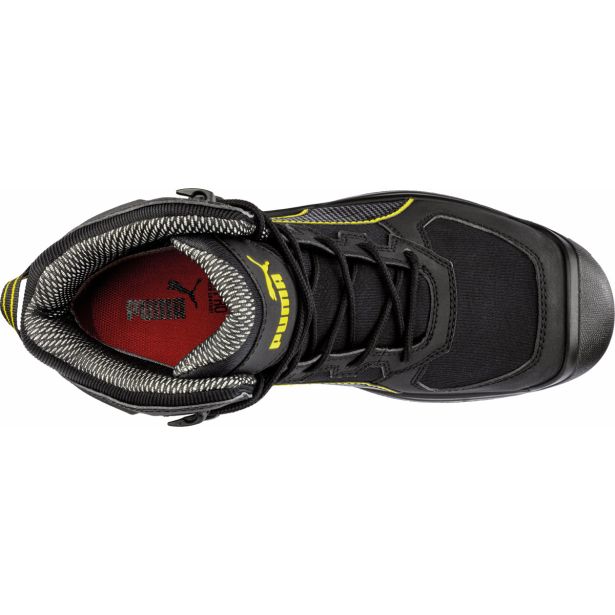 VISOKI DELOVNI ČEVLJI PUMA ROCK HD CTX MID S7S ČRNI ŠT. 47
