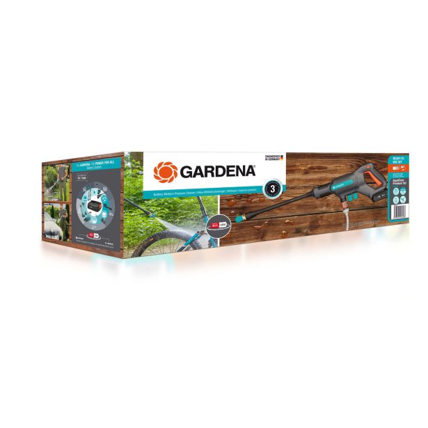 VISOKOTLAČNI ČISTILNIK GARDENA AQUACLEAN 24/18 V SET P4A