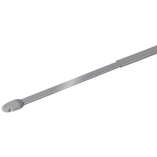 VITRAŽNA PALICA MYDECO BISTRO SIMPLE 40-70 CM SREBRNA, 2 KOS