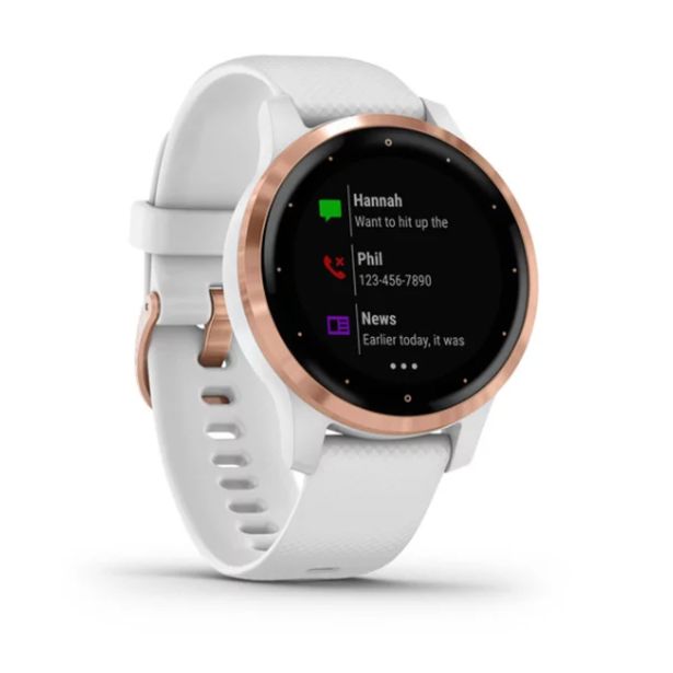 PAMETNA URA GARMIN VIVOACTIVE 4S WHT/ROSEGLD