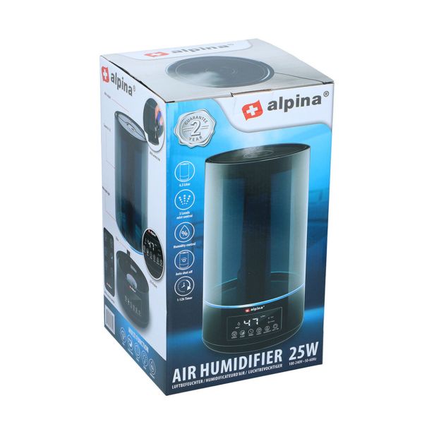 VLAŽILNIK ZRAKA ALPINA 4.3L 25W ULTRASONIČNI