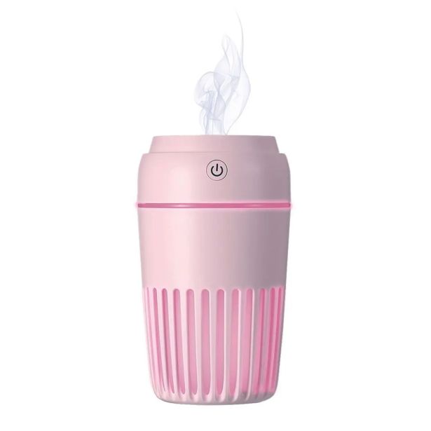 VLAŽILNIK ZRAKA PLATINET PMAH, LED LUČKA ROZA