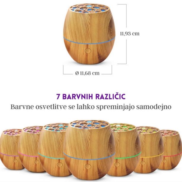VLAŽILNIK ZRAKA TARK ULTRAZVO. DIFUZOR URANIJA