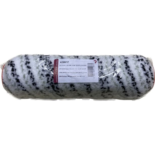 VLOŽEK VALJA ŽIMA TEKSTIL ZIDNI POREZAN NEPODLOŽEN 250 MM