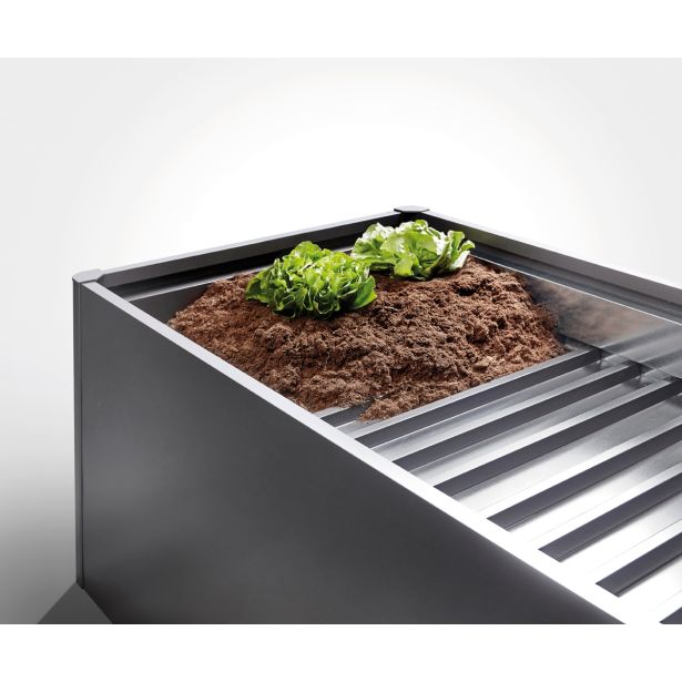 KOVINSKA VISOKA GREDA BIOHORT VMESNI POD 1X0.5 ZA VISOKE GREDE