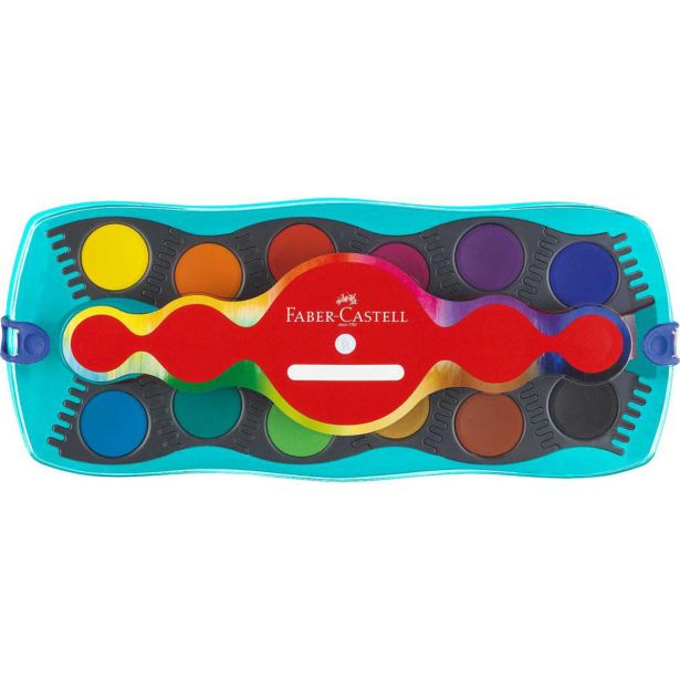 VODENE BARVE FABER CASTEL S ČOPIČEM 12/1