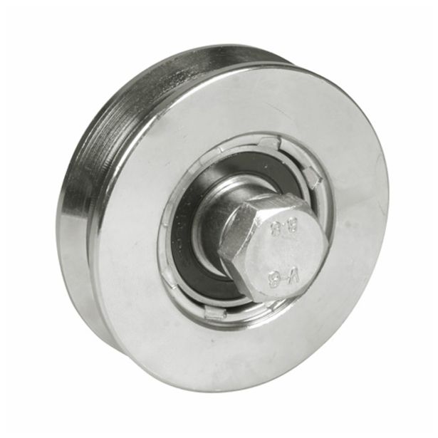 VODILO ZA POMIČNA VRATA IBFM KOLO 60 MM TRIKOTNI PROFIL